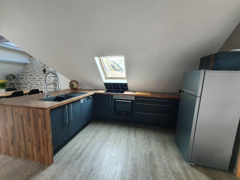Charmant Appartement Proche Commerces Et Plages Guilvinec Exteriör bild